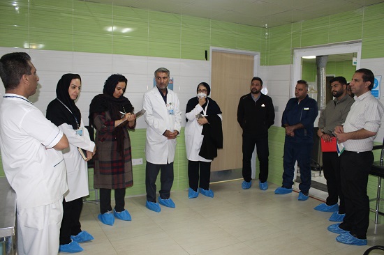 راند ایمنی بیمار از بخش لاندری