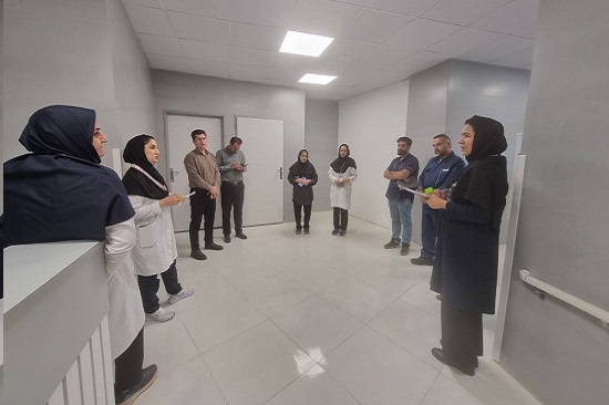 راند ایمنی بیمار بخش اطفال سوختگی