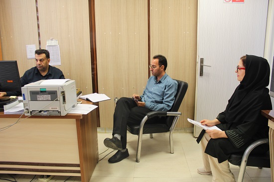 بازدید تیم نظارتی خدمات پشتیبانی