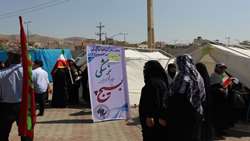 به مناسبت هفته دفاع مقدس؛ برپایی ایستگاه سلامت و ویزیت رایگان شهروندان صدرا به همت کانون بسیج جامعه پزشکی بیمارستان امیرالمومنین (ع)