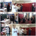 برگزاری نماز پرفیض عید سعید فطر در مرکز آموزشی درمانی امیرالمومنین(ع)