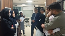 راند مدیریتی ایمنی بیمار از بخش ICU2؛تاکید رئیس بیمارستان بر ارتقا مستمر ایمنی بیمار
