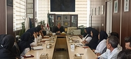 نشست ریاست بیمارستان با سرپرستاران و مسئولین واحدها با محوریت بهبود برنامه‌های کنترل عفونت در بیمارستان امیرالمؤمنین(ع)